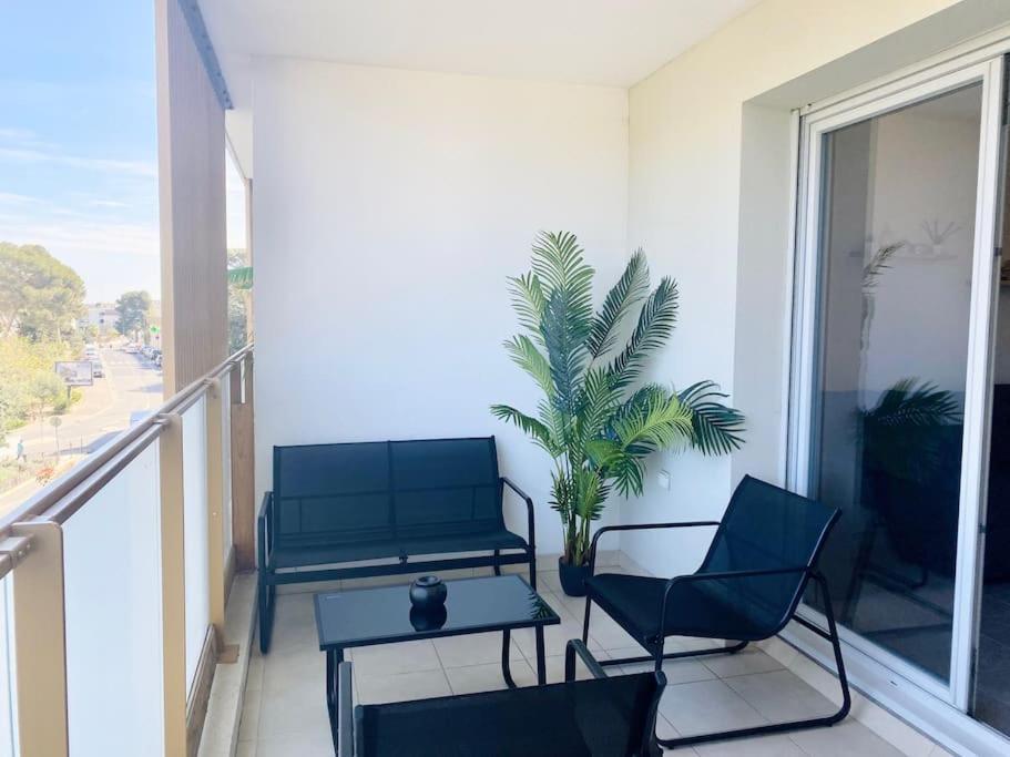 Marcenac - T2 En Residence, Clim, Parking, Terrasse セット エクステリア 写真