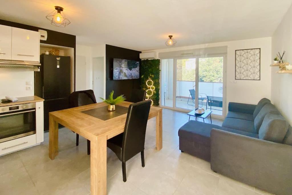 Marcenac - T2 En Residence, Clim, Parking, Terrasse セット エクステリア 写真